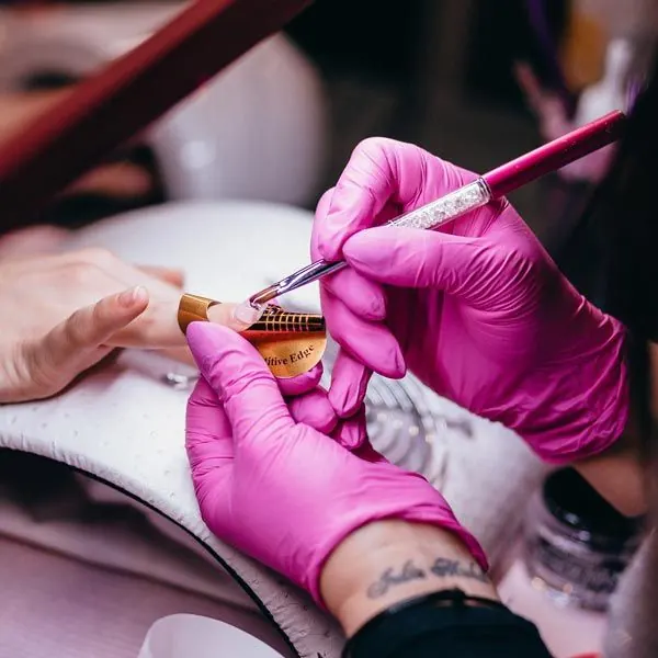 Diploma in Nail Technician Course training session at the Kira Exotica beauty academy in Indore